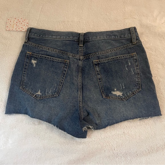Free People Womens Sz 26 Sofia Short in Washed Denim Sz 26 - Picture 4 of 8